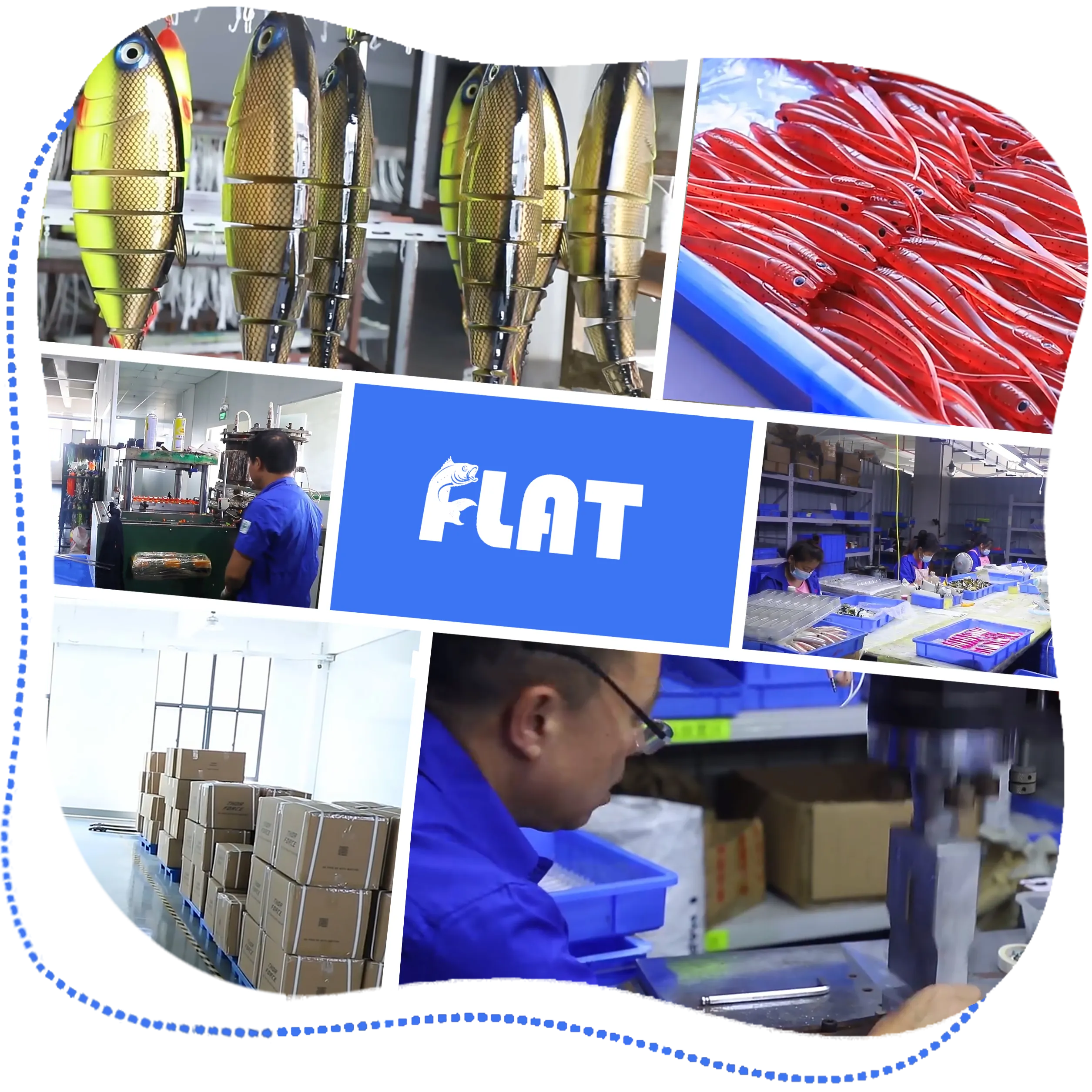 21 fishing lures and tackle factory