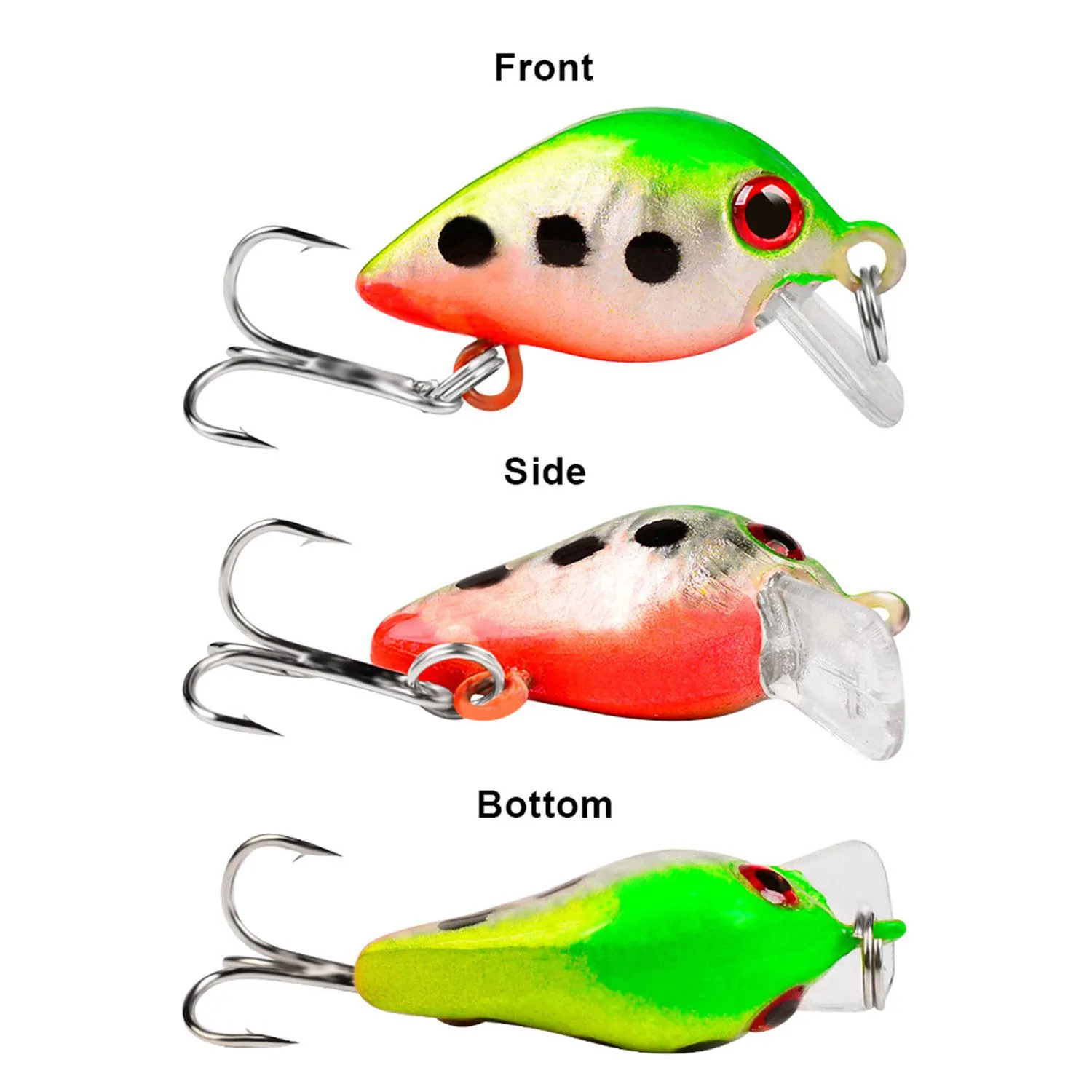 Mini Fishing Lures Crankbait 4