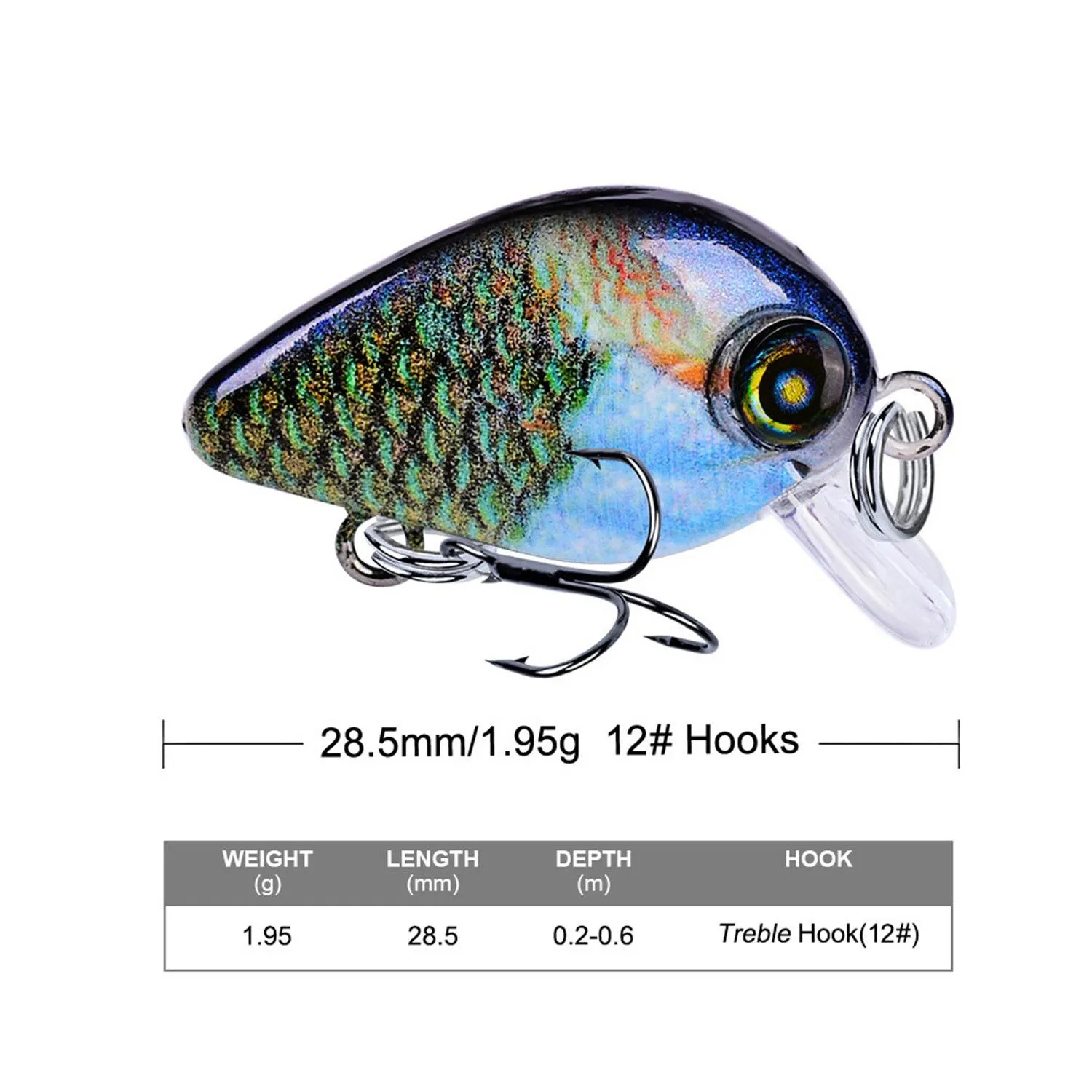 Micro Hard Bait Mini Crankbaits 2